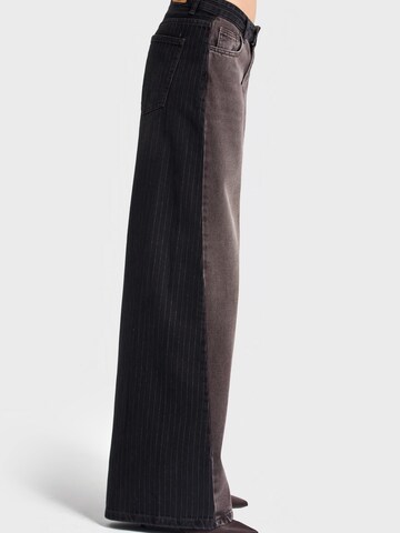 IT'S BASIC Wide leg Jeans 'Wide Low Rise Jeans' in Brown