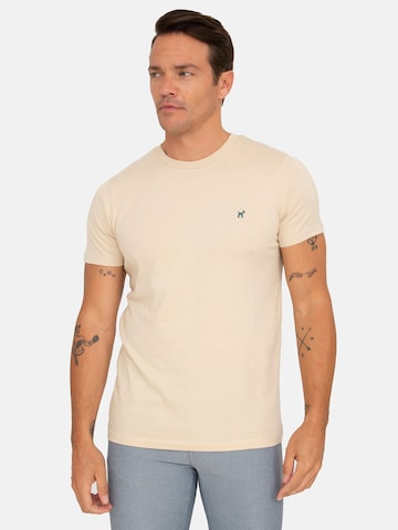 T-Shirt Williot en beige : devant