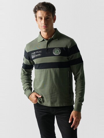 T-Shirt KOROSHI en vert : devant