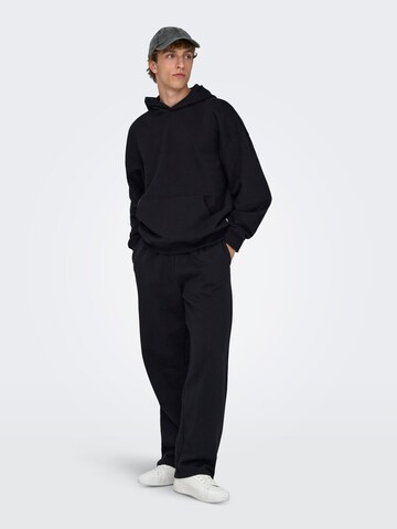Regular Pantalon 'ONSLucas' Only & Sons en noir