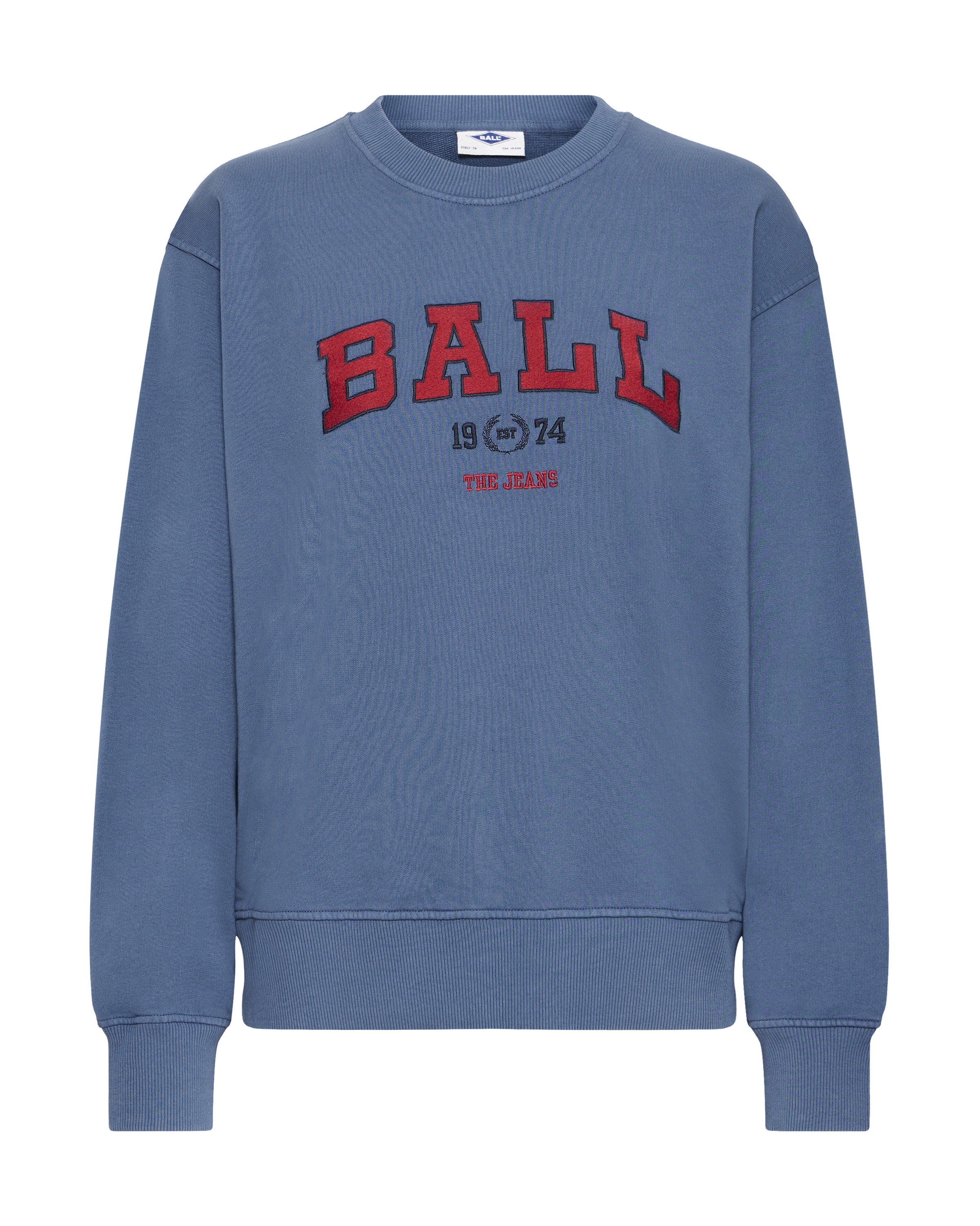 Ball Sweatshirt 'BALTAYLOR' in Blue: front