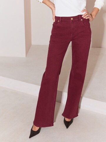Loosefit Jeans di Lipsy in rosso: frontale