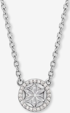 Engelsrufer Necklace 'Flower of Life' in Silver: front