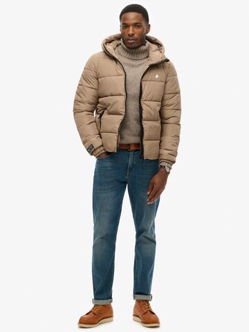 Superdry & Co Winter Jacket in Brown