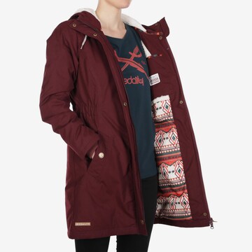 Manteau fonctionnel 'Hopi' Iriedaily en rouge