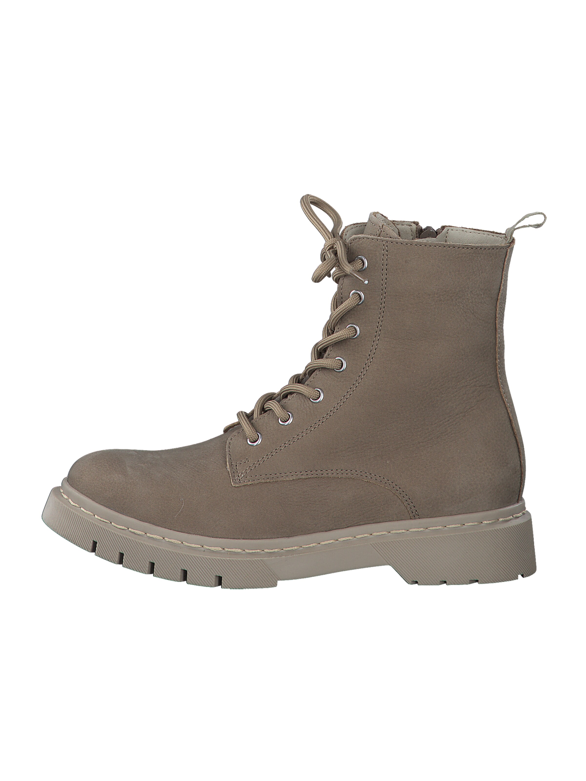 Tamaris Μποτάκι με κορδόνια σε καφέ