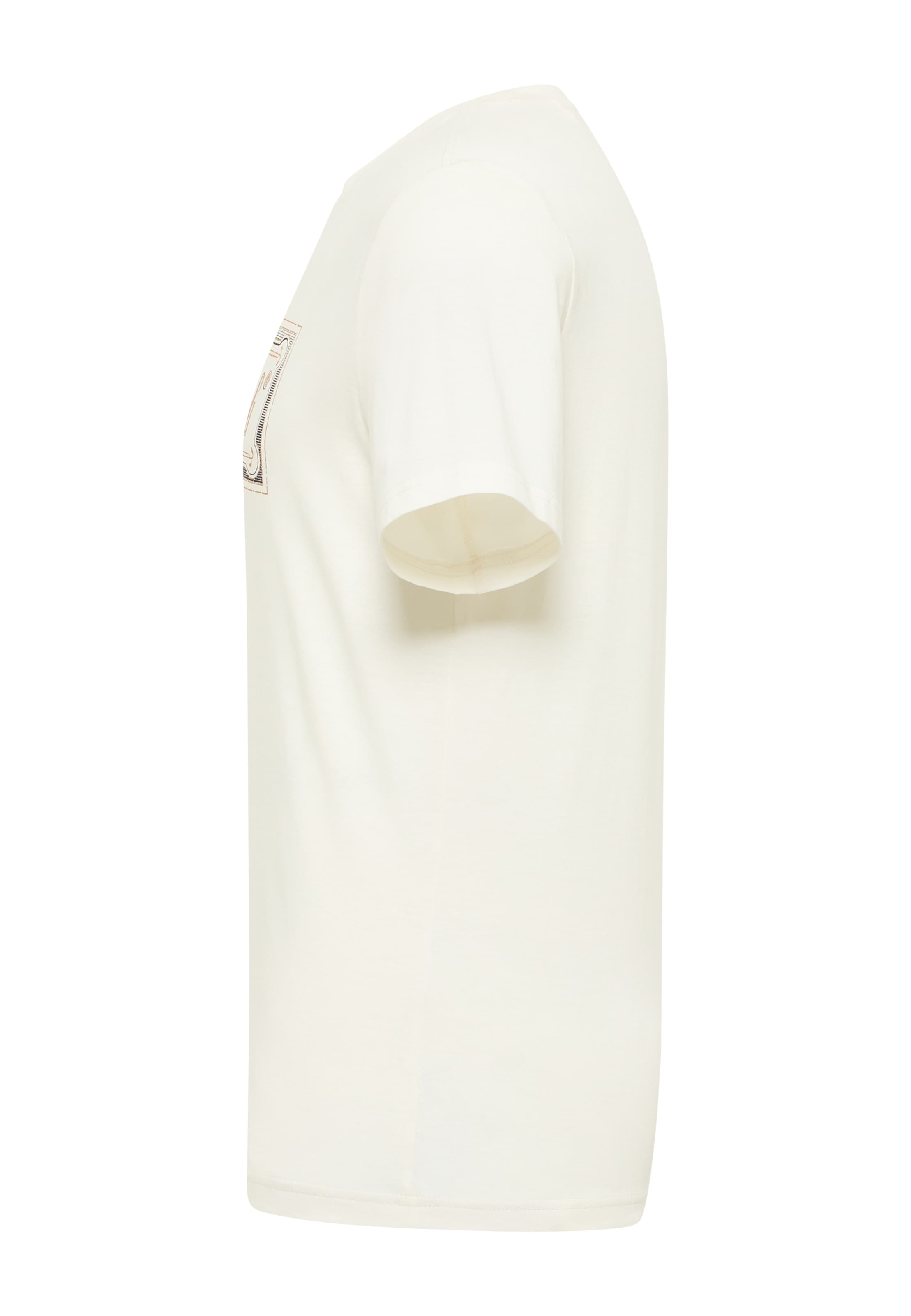 MUSTANG T-Shirt 'Austin' in Weiß