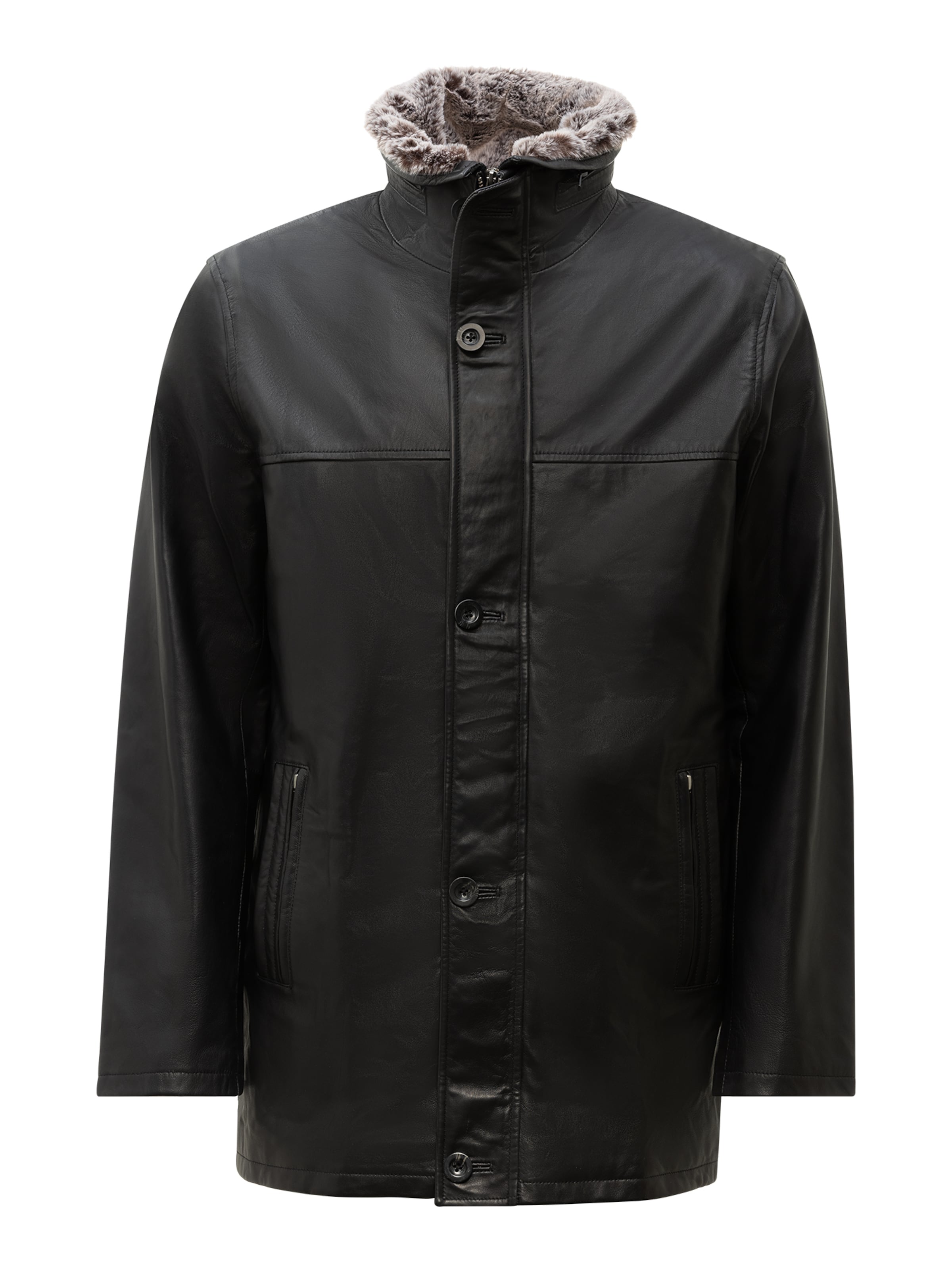 Cappotto di mezza stagione 'Jemenez' di RICANO in nero: frontale