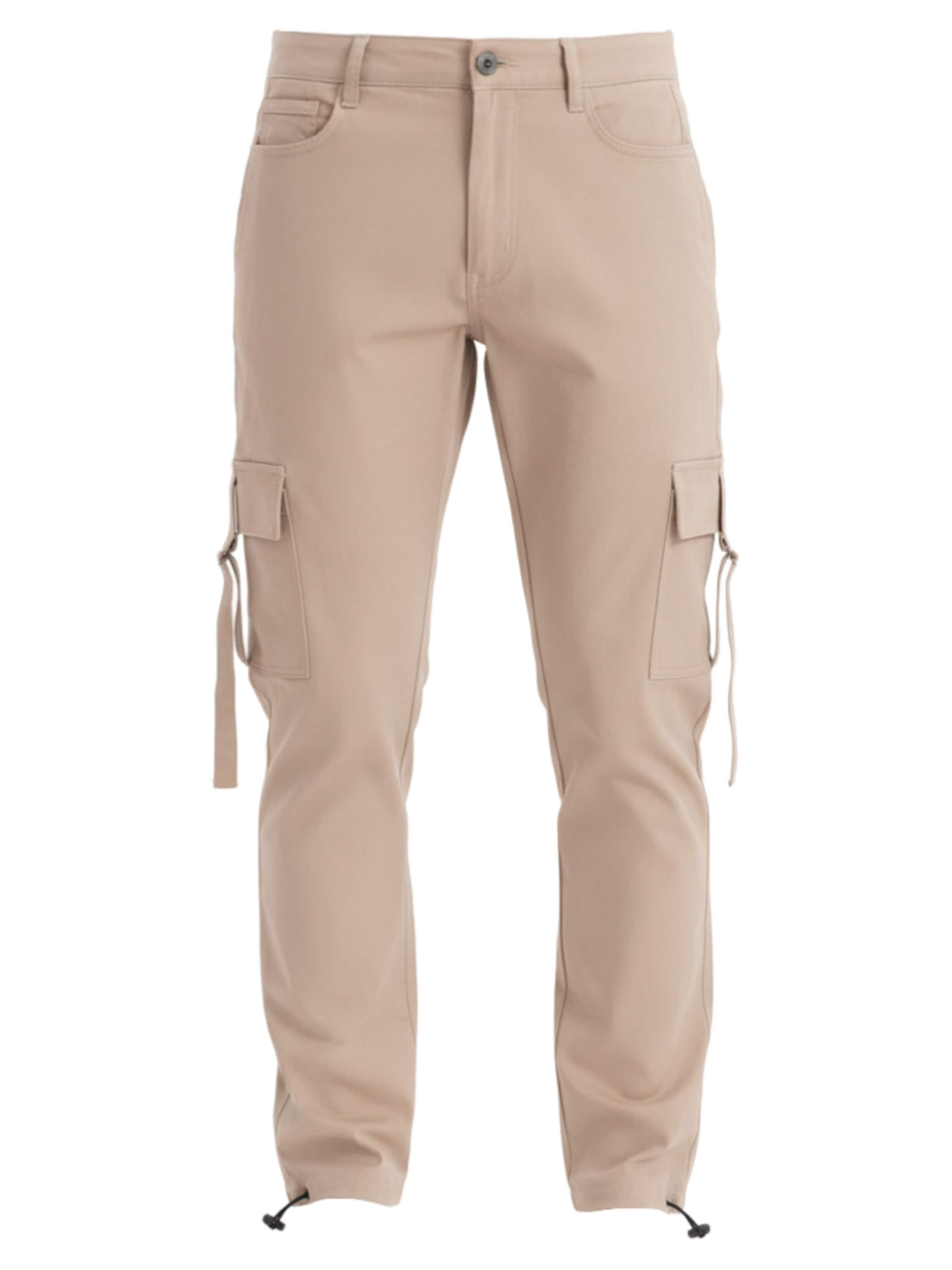 Ombre Sports trousers in Beige: front