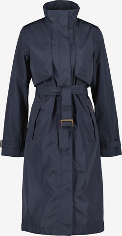 Didriksons Between-Seasons Coat in Blue: front