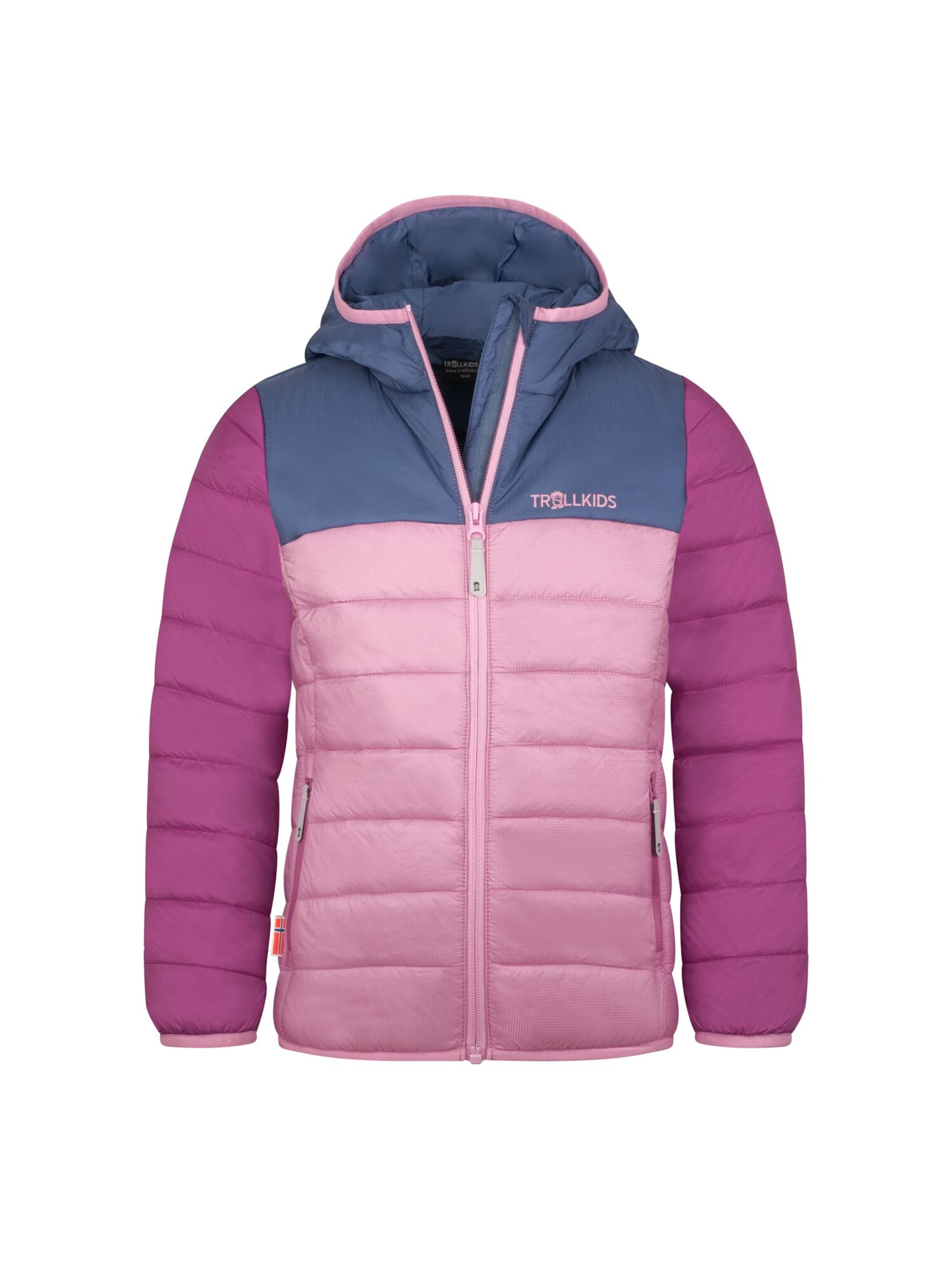 TROLLKIDS Outdoor jacket in Purple: front