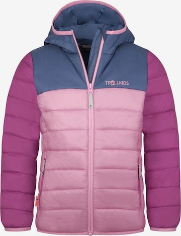 TROLLKIDS Outdoor jacket in Purple: front