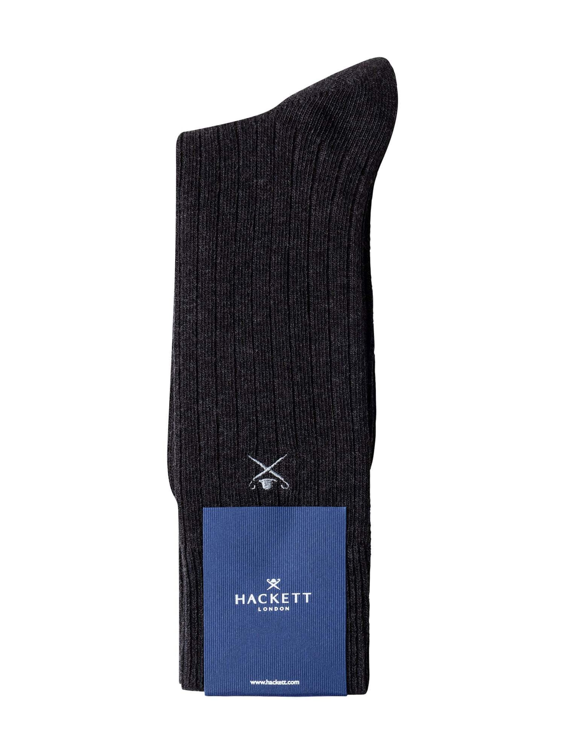 Chaussettes ' THICK COTTON  ' Hackett London en gris