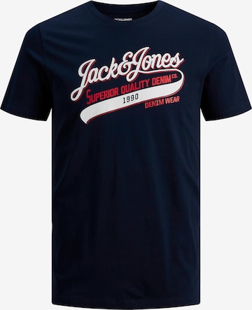 zils JACK & JONES T-Krekls: no priekšpuses