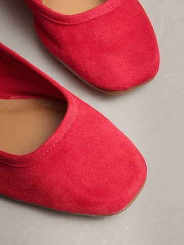 Ballerines à lanières 'N. Premium' Next en rouge