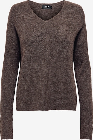 ONLY Sweater 'ONLCAMILLA' in Brown: front