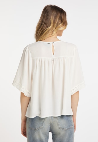 DreiMaster Vintage - Blusa en blanco