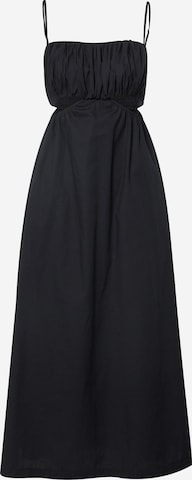 Abercrombie & Fitch Letní šaty – černá: přední strana
