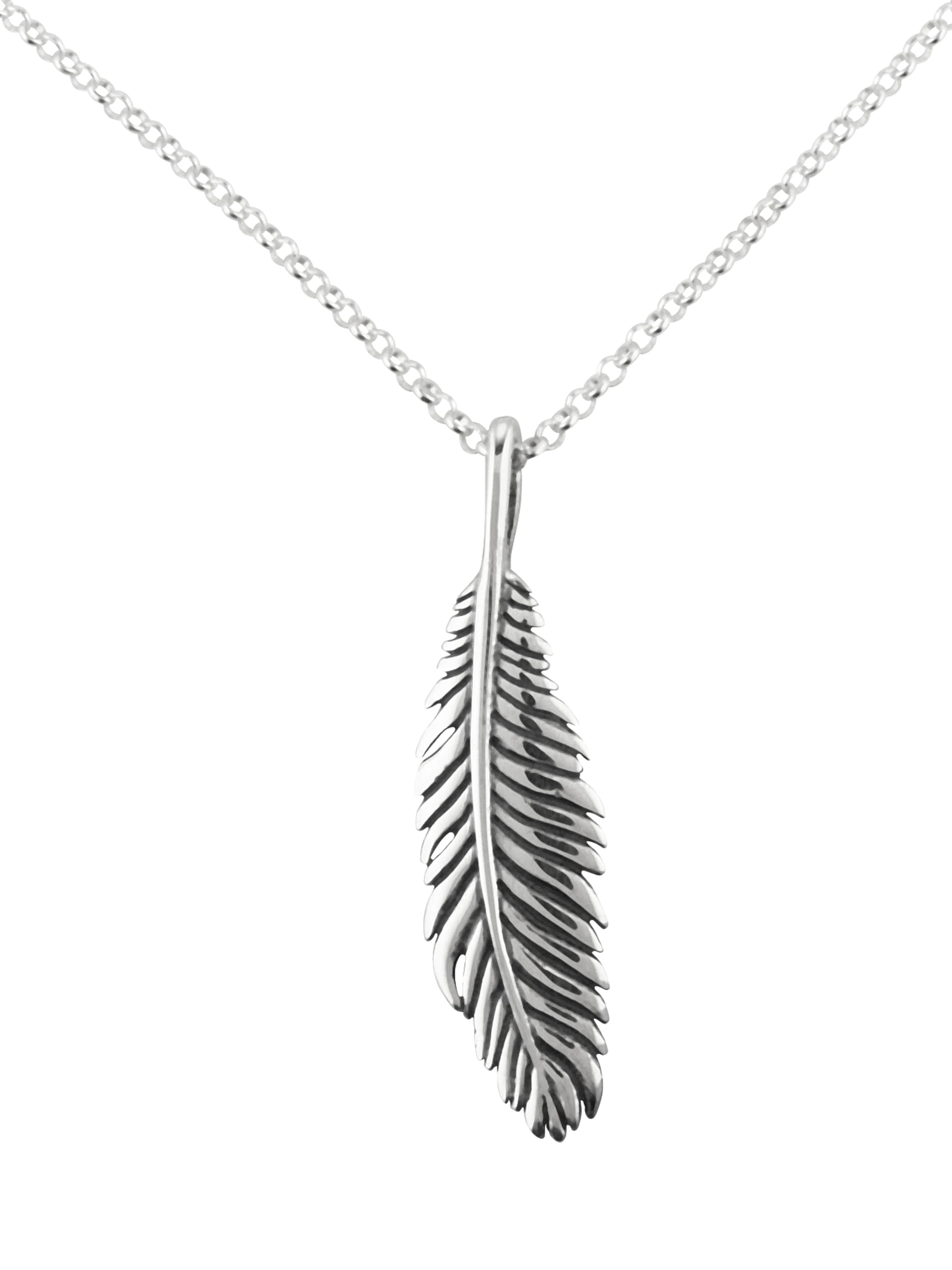 ELLI Αλυσίδα 'Feder' σε ασημί