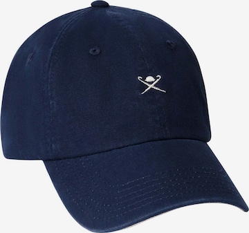 Cappello da baseball 'Brolly' di Hackett London in blu: frontale