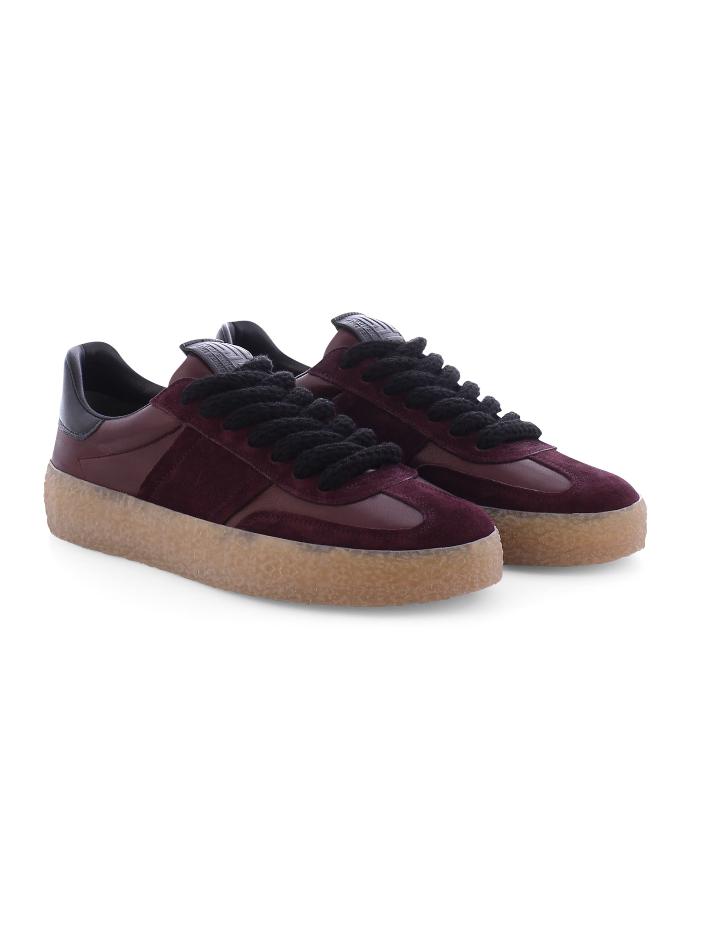 Kennel & Schmenger Sneakers laag 'Pit' in de kleur Bordeaux / Wijnrood, Productweergave