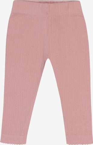 Skinny Leggings di Bruuns Bazaar Kids in rosa: frontale