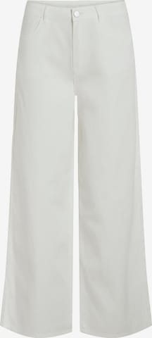 VILA Wide leg Jeans 'Widey' in Wit: voorkant