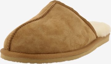 BULLBOXER Slippers in Brown: front