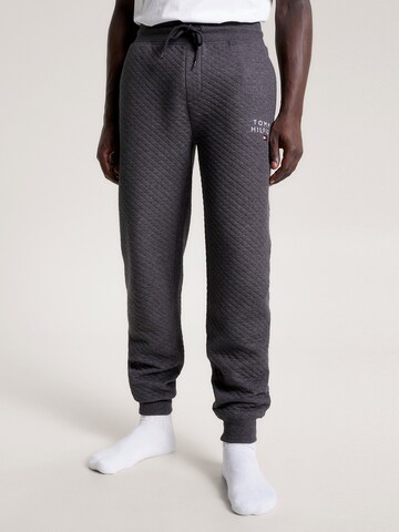 TOMMY HILFIGER Tapered Broek 'Diamond' in Grijs: voorkant