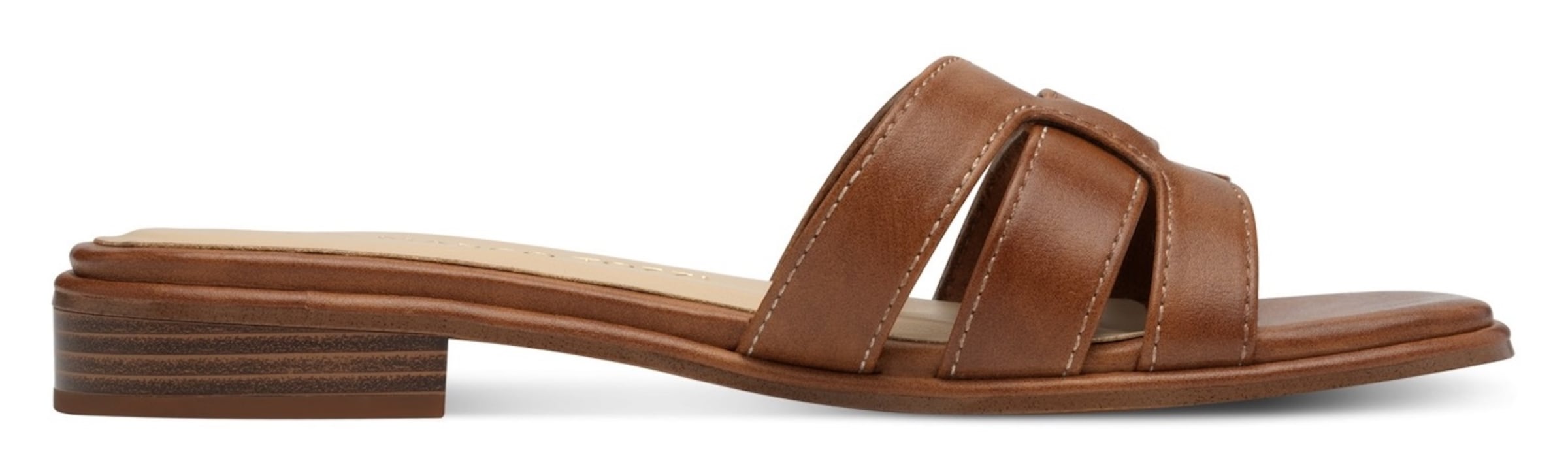 MARCO TOZZI Pantofle – hnědá