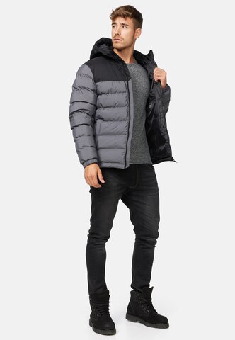 INDICODE JEANS Tussenjas 'Eberhardy' in Grijs