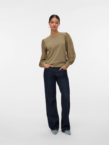 VERO MODA Sweatshirt in Green