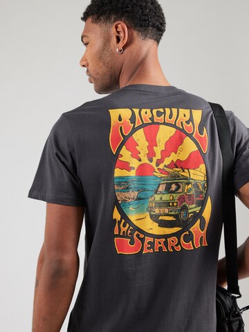 RIP CURL Koszulka 'KEEP ON TRUCKING' w kolorze szary: przód