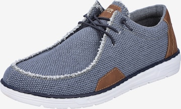 Rieker Lace-Up Shoes in Blue: front