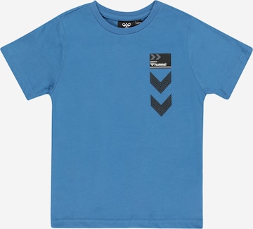 Hummel Shirt 'Wimb' in Blauw: voorkant