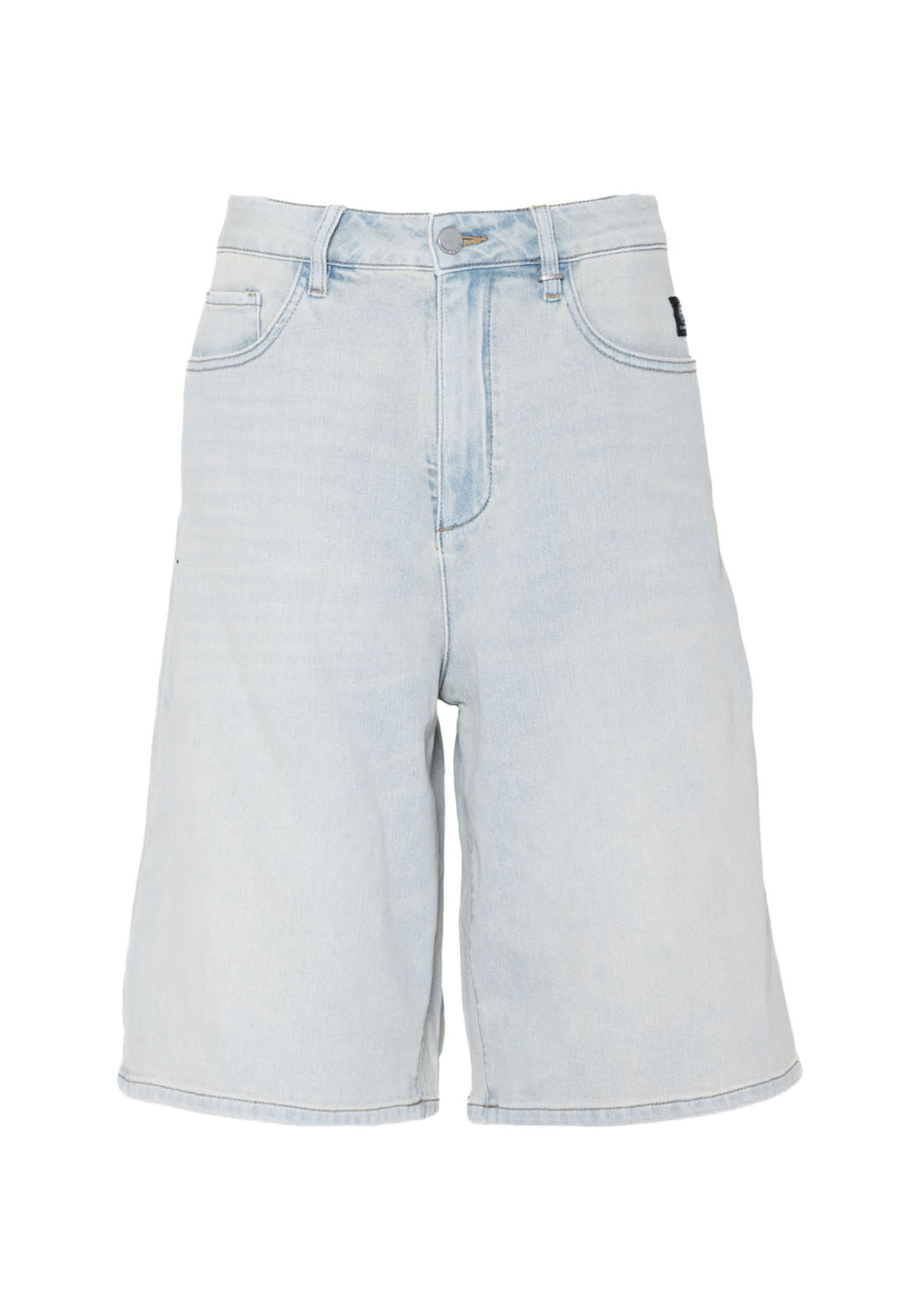 Elias Rumelis Regular Shortsh 'Judy' in Blau: Vorderseite