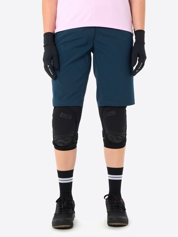 VAUDE Regular Outdoor Pants 'Loamer' in Blue