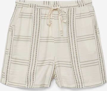 VERO MODA Loosefit Housut 'VMJOSIE BERTA' värissä valkoinen: etupuoli
