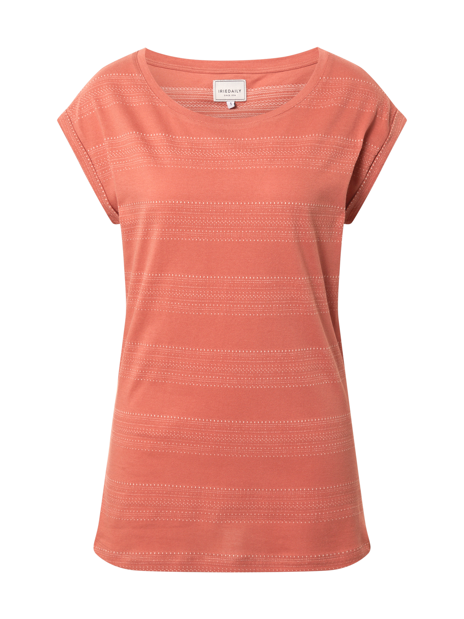 Iriedaily Koszulka Neila w kolorze Pomarańczowym 