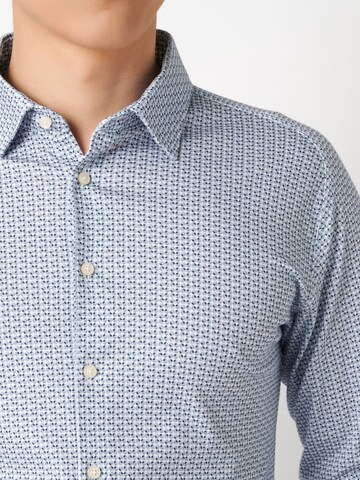Coupe slim Chemise business DESOTO en bleu