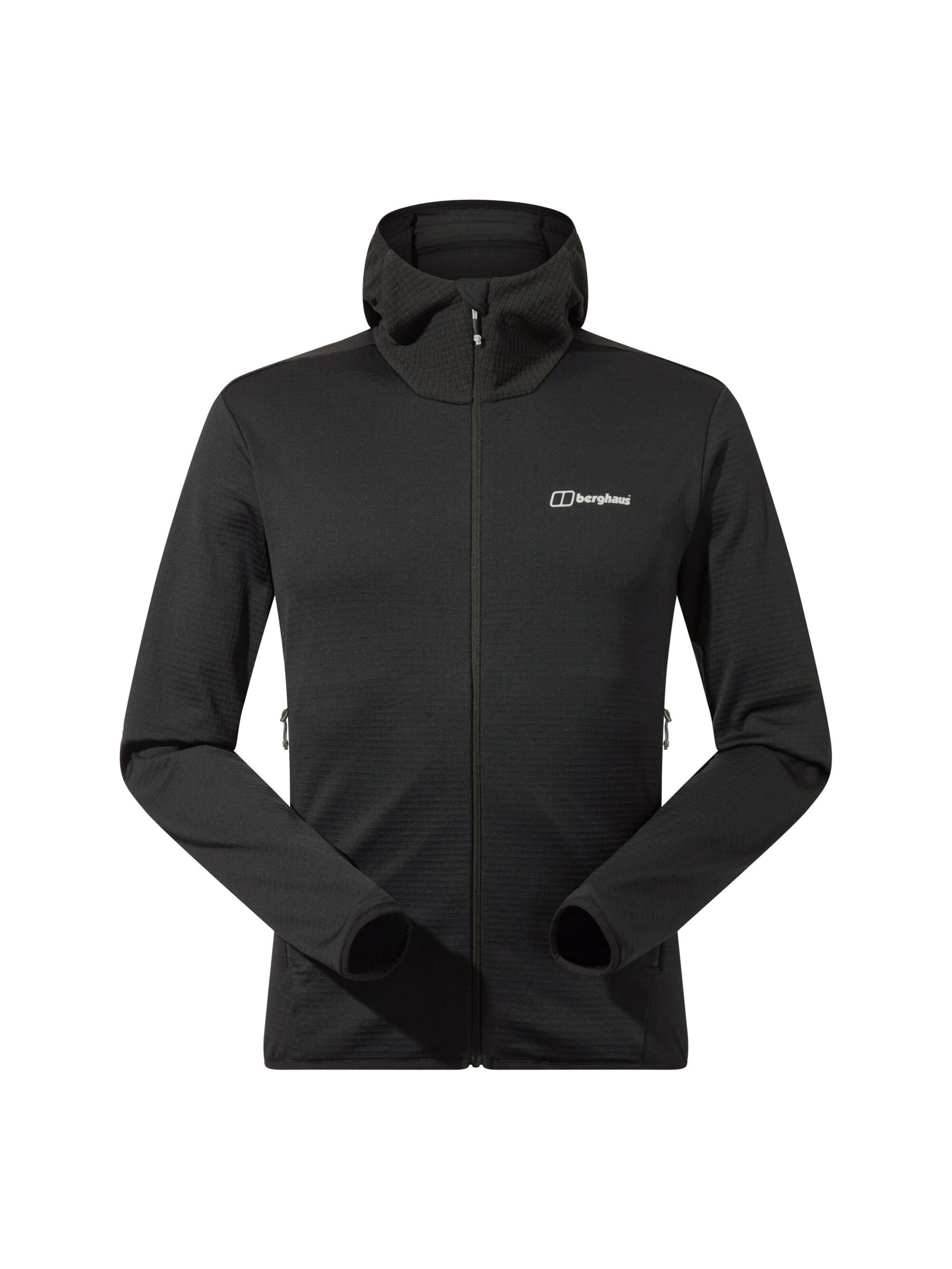 Berghaus Fleece jas in Zwart: voorkant