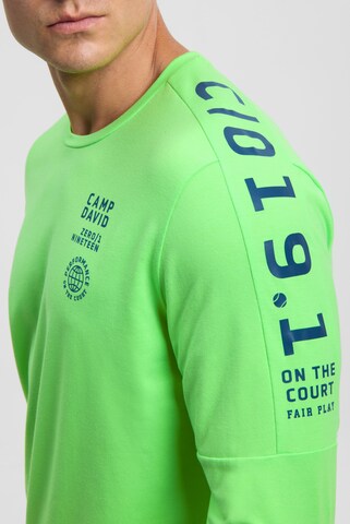 CAMP DAVID Shirt in Green