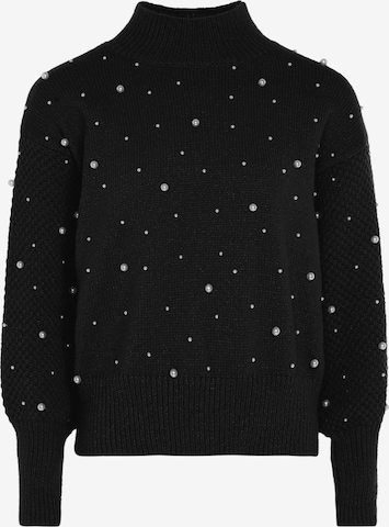 Pull-over faina en noir : devant