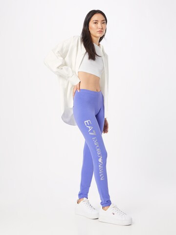 Skinny Leggings di EA7 Emporio Armani in lilla