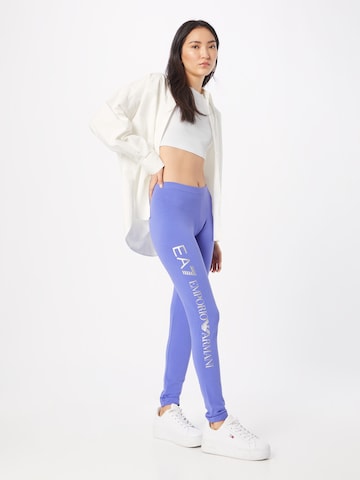 Skinny Leggings EA7 Emporio Armani en violet