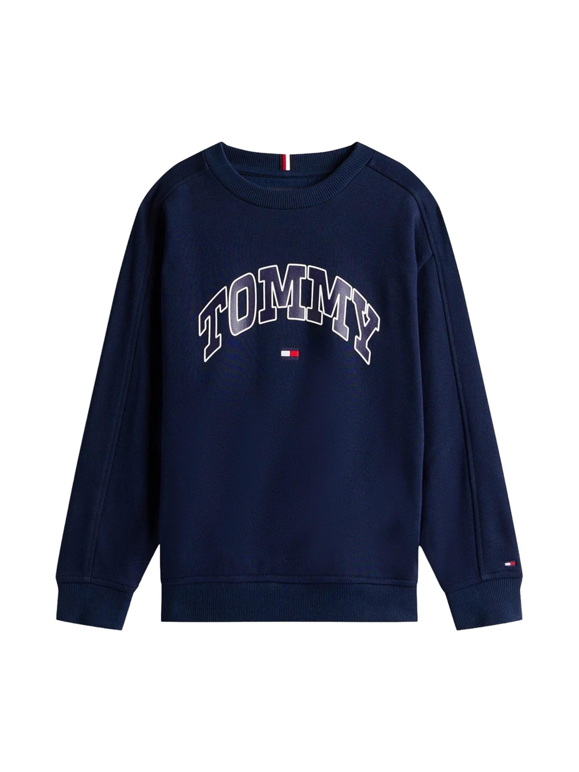 Tommy Hilfiger Kids Sweatshirt in Blue: front