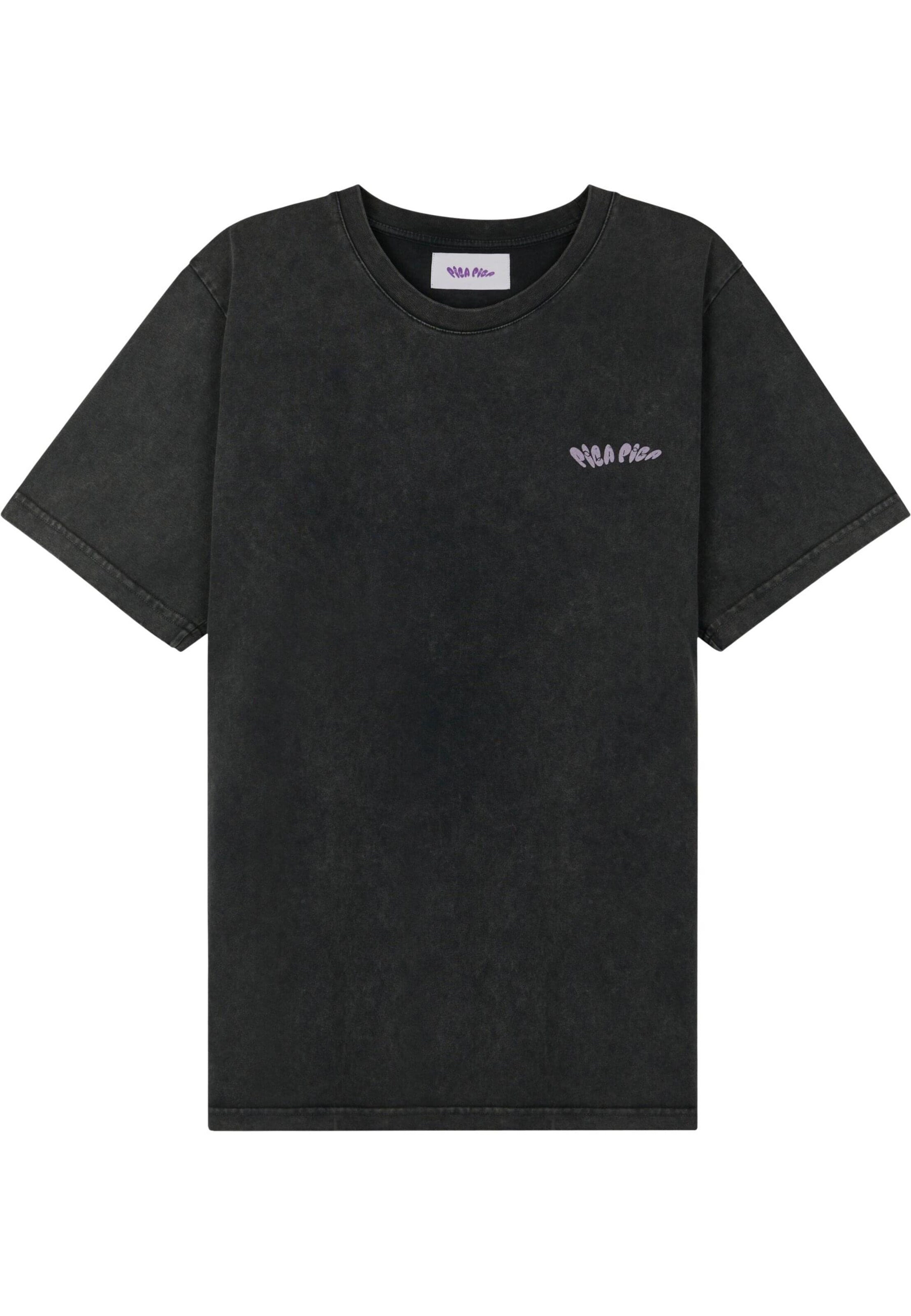 Pica Pica Shirt 'Off Pist Chamonix' in Black: front