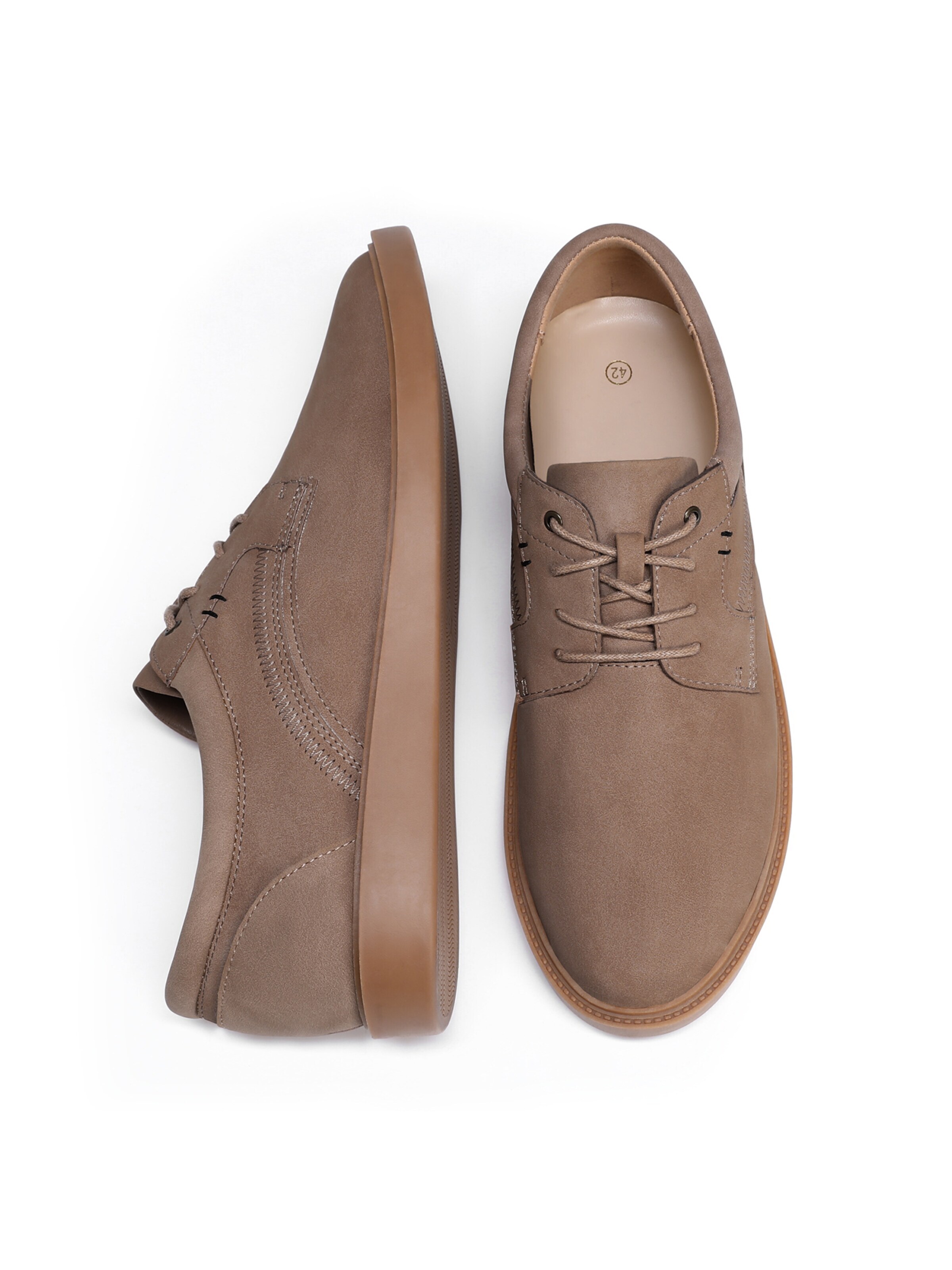 ALLTHEMEN Schnürschuh 'Leicht'‌‌‌‌‌ in Braun