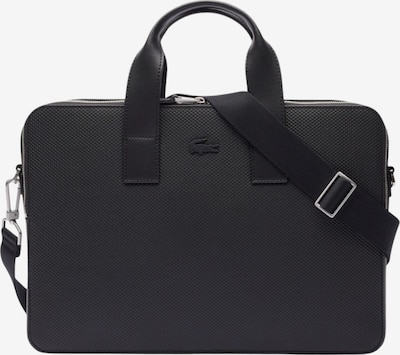 One Size dydžio Rankinė 'Lacoste Sac ordinateur Chantaco en Cuir Noir' iš LACOSTE, spalva – juoda, Prekių apžvalga