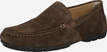 Mocasini de la GEOX pe maro: față